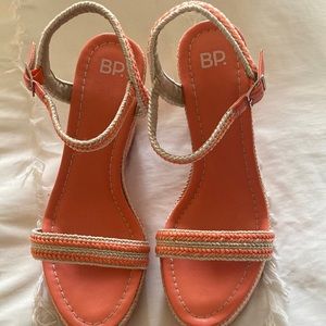 Platform sandal, BP (Brass Plum, Nordstrom), Size 8